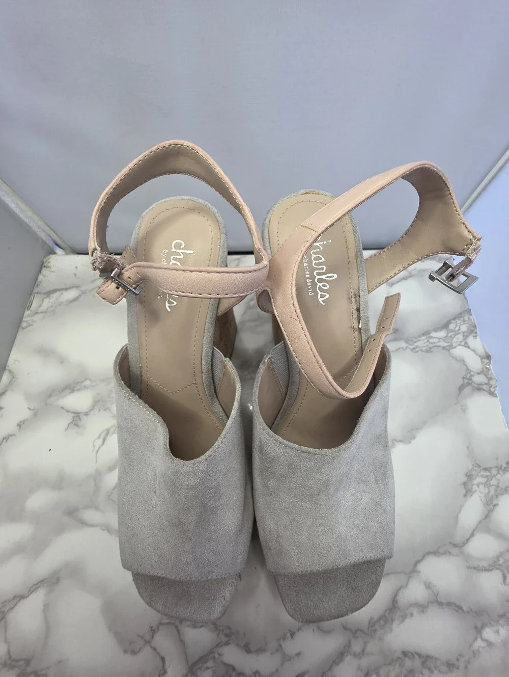Charles by Charles David Dory platform wedge 7.5